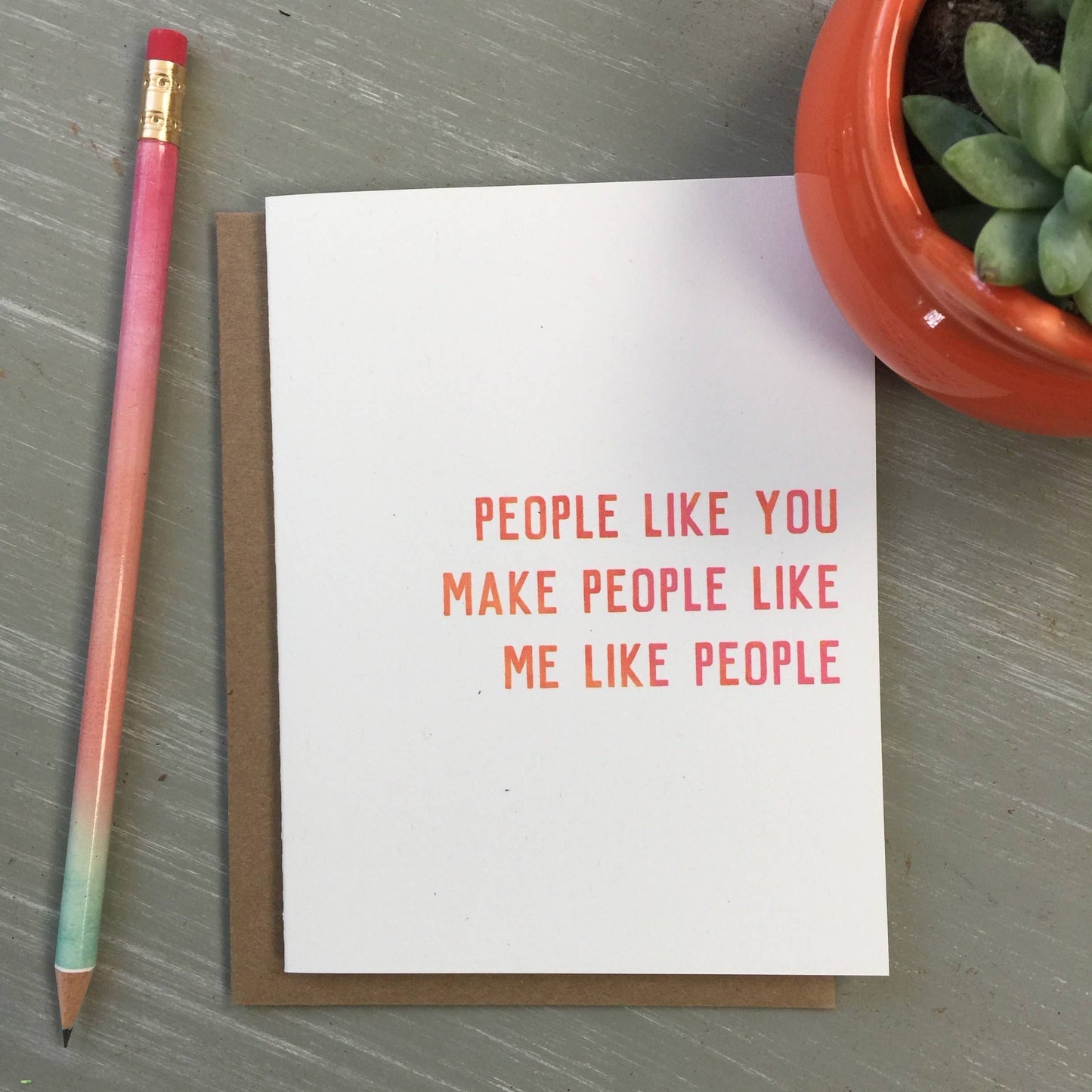 A Zillion Dollars - People Like You Make People Like Me Like People; Funny C8375 - Stomping Grounds