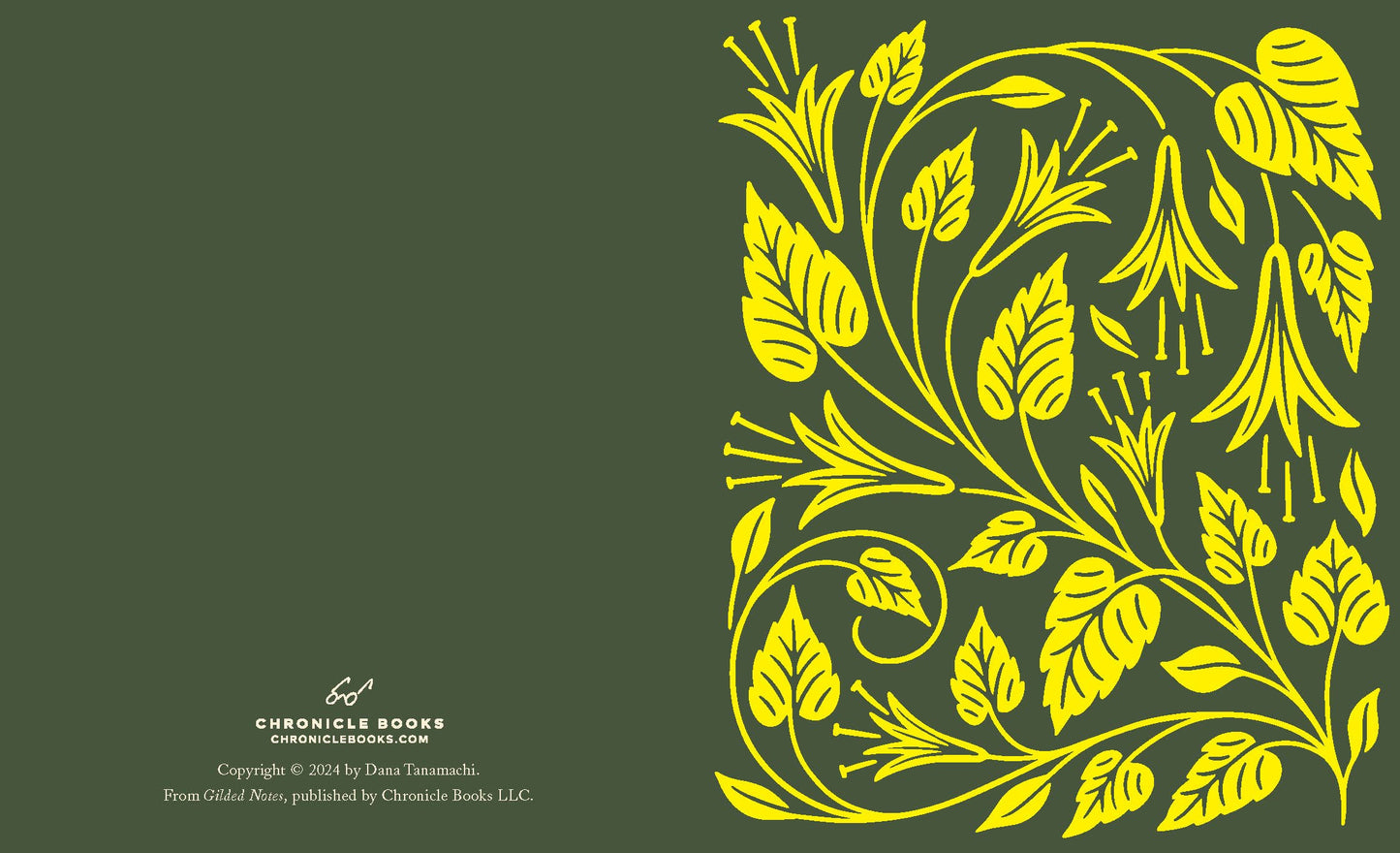 Gilded Notes Notecards