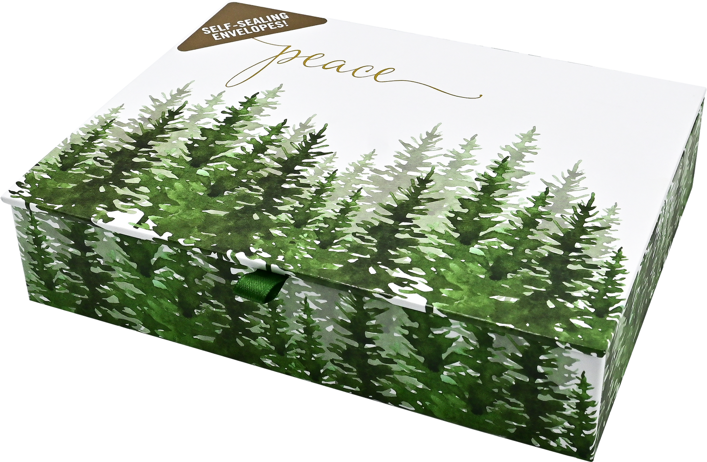 Peter Pauper Press - Winter Evergreens Deluxe Boxed Holiday Cards