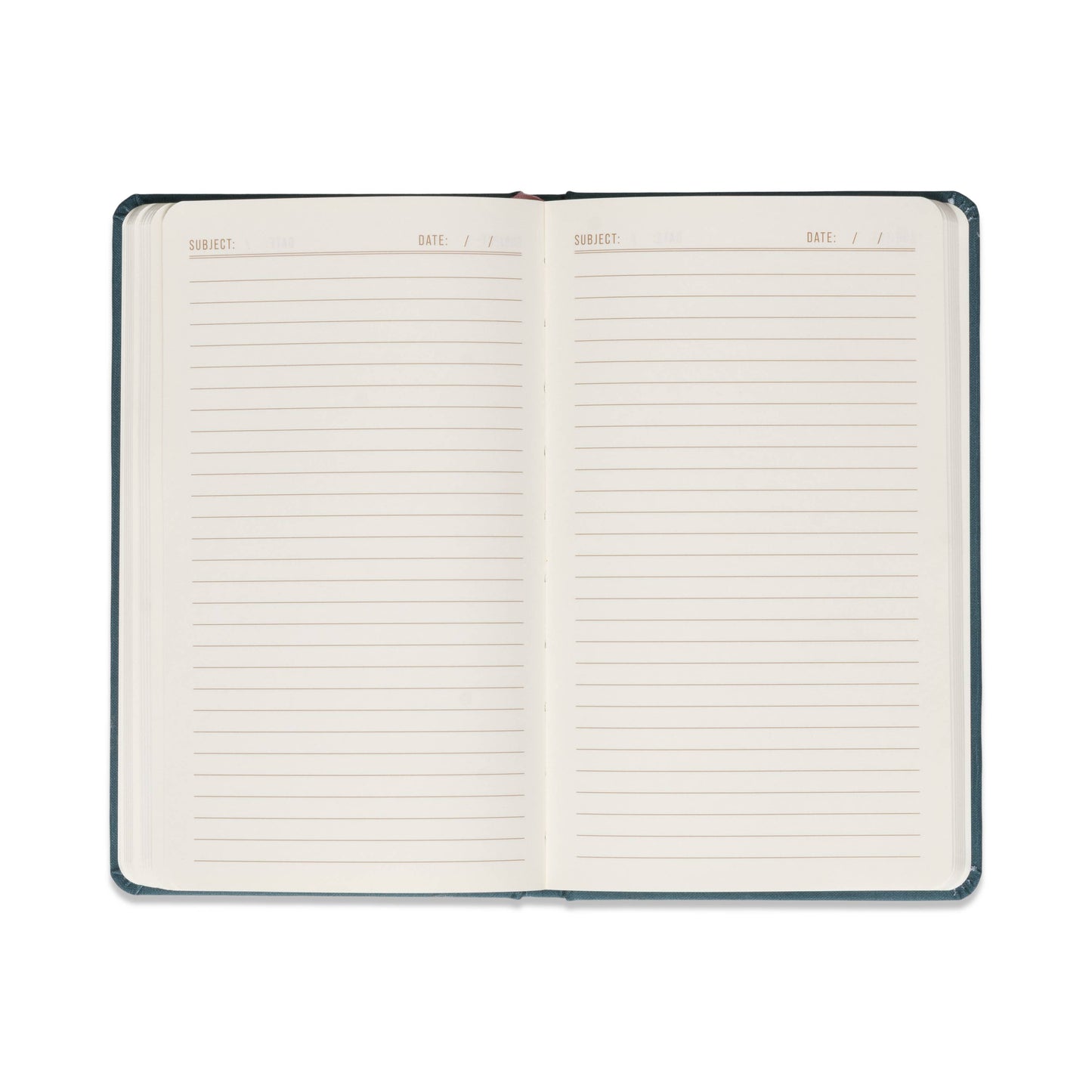 Cloth Covered Journal - Teal Moon