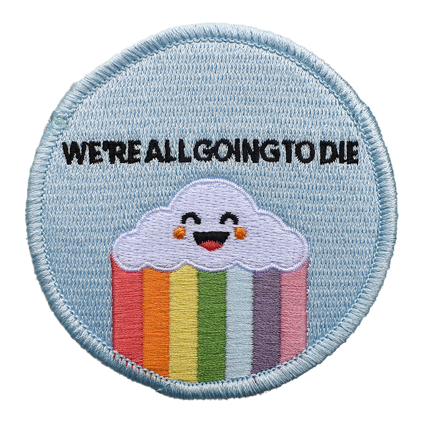 Retrograde Supply Co. - We're All Going to Die (Iron-On Patch)