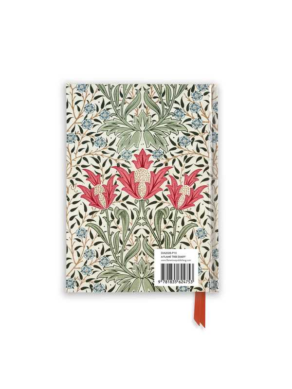 William Morris Gallery: Bourne 2026 Luxury Pocket Diary Planner - Week to View by: Diary; 128 pages / English
