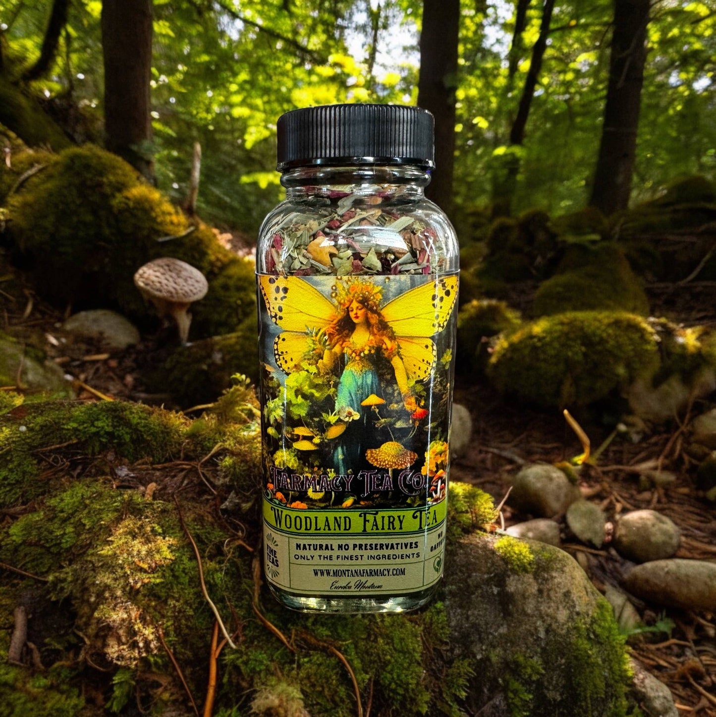 Montana Farmacy - Woodland Fairy Fairey Herbal Relaxation Tea Vintage sprite - Stomping Grounds