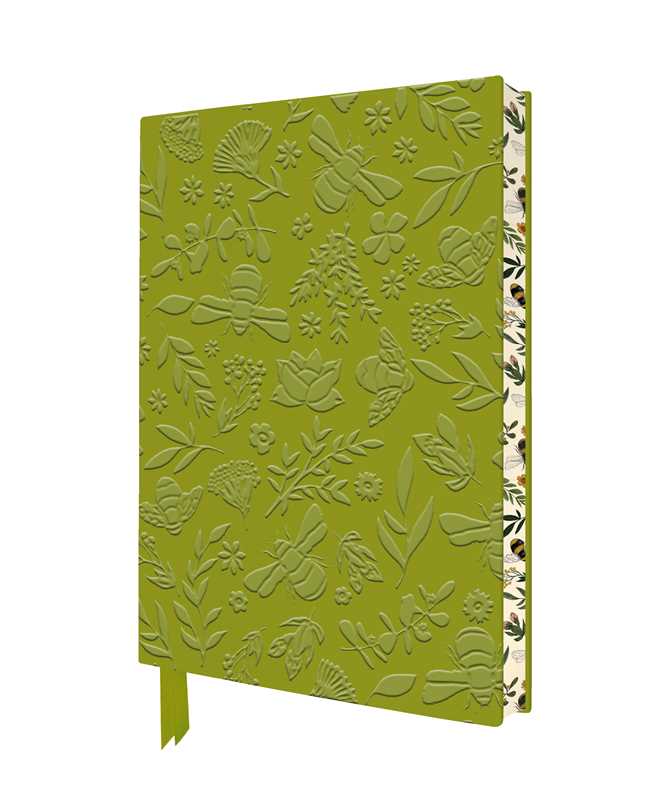 Jade Mosinski: Garden Bees Artisan Art Notebook - Stomping Grounds