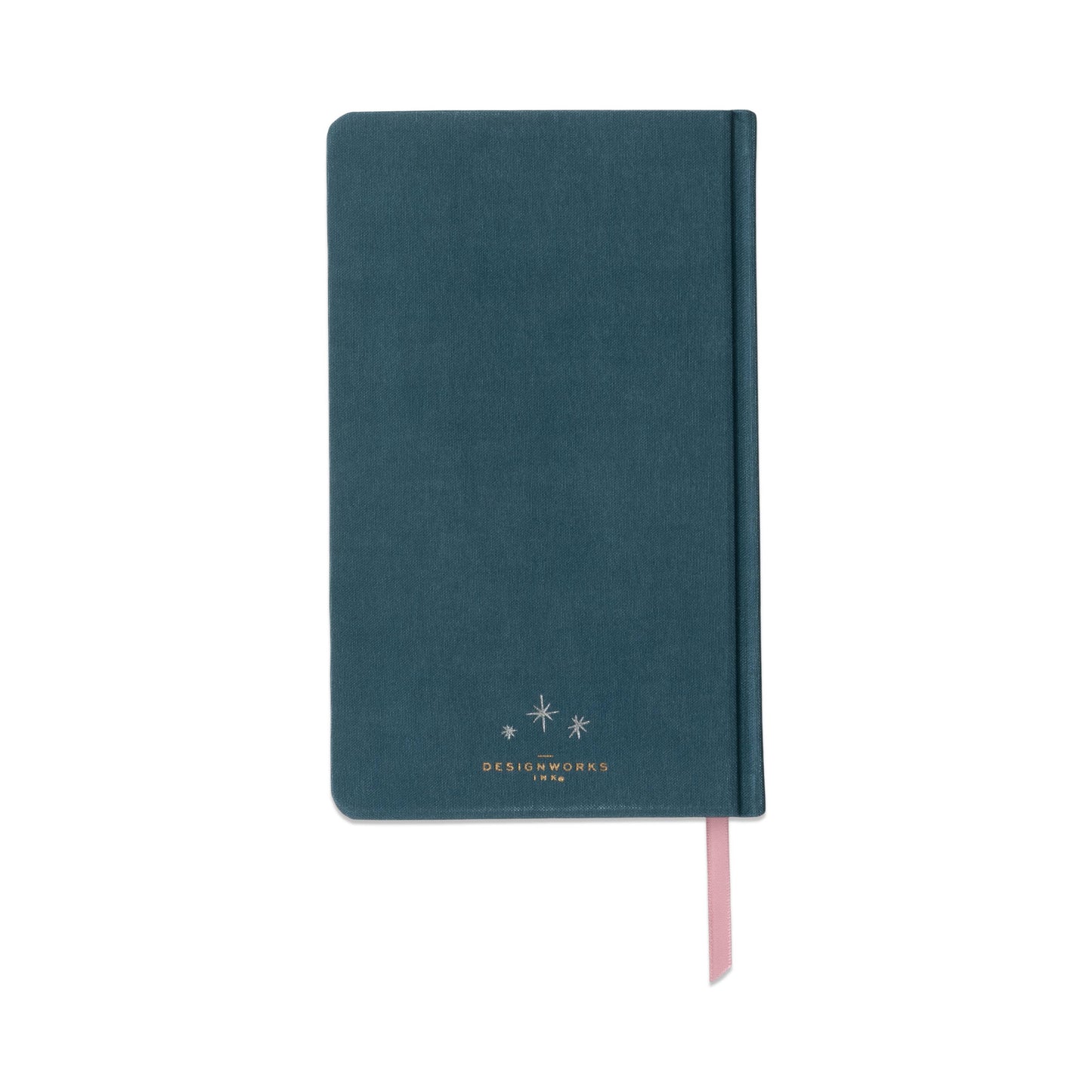 Cloth Covered Journal - Teal Moon