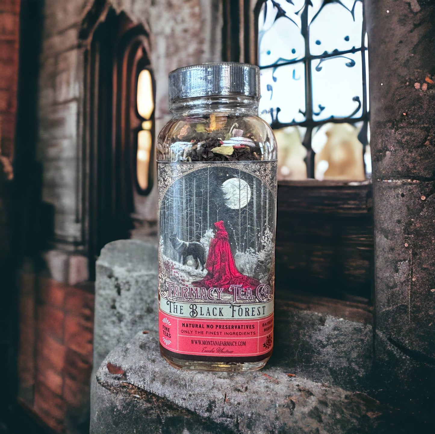 Montana Farmacy - Deep in the Black Forest Vintage Victorian Dark Academia Tea