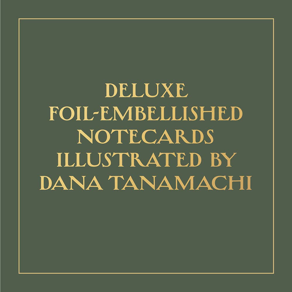 Gilded Notes Notecards