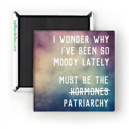 A Zillion Dollars - I Wonder Why I've Been So Moody Lately; Patriarchy; Feminism - Stomping Grounds