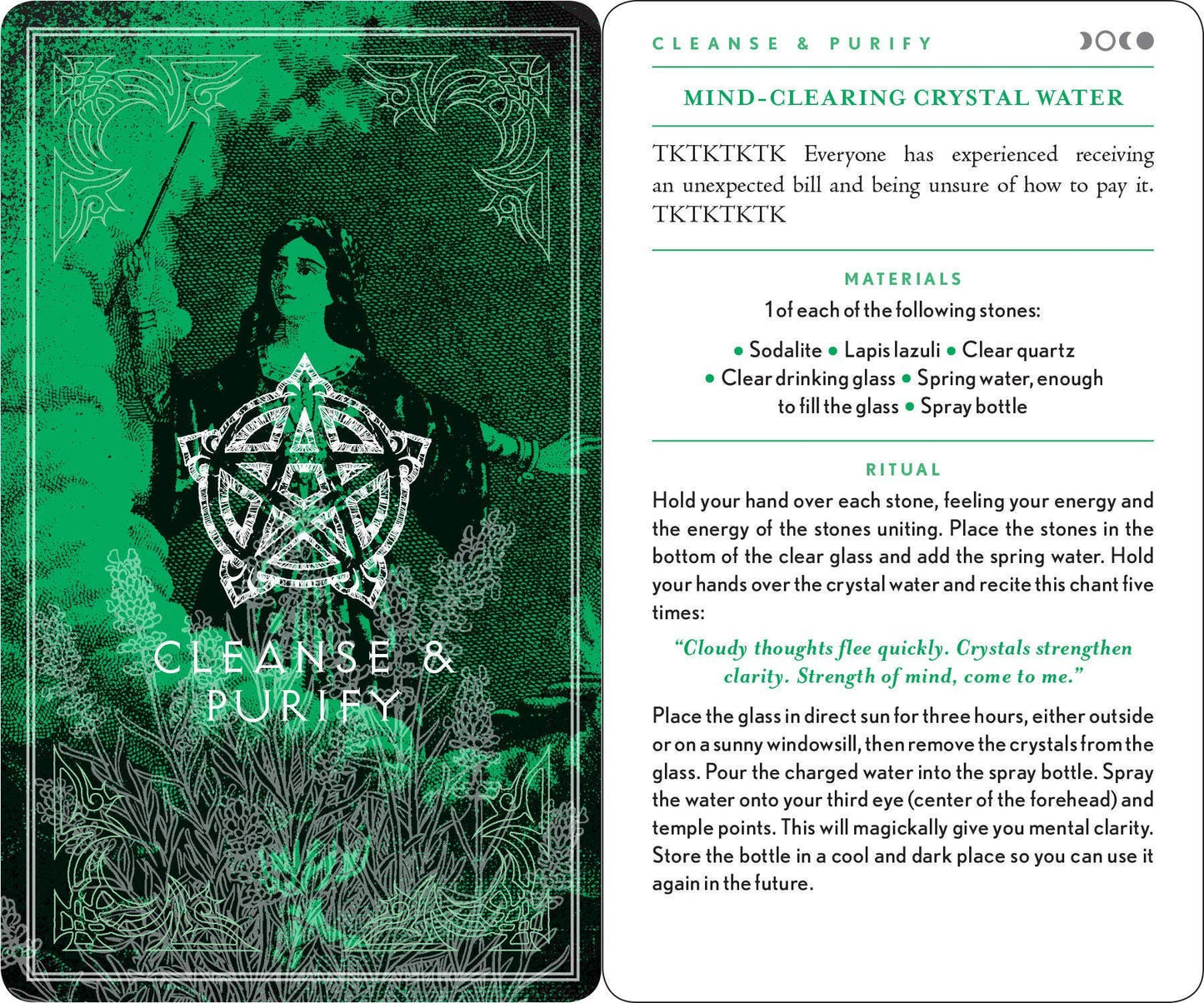 Hachette Book Group - Wiccapedia Spell Deck by Leanna Greenaway