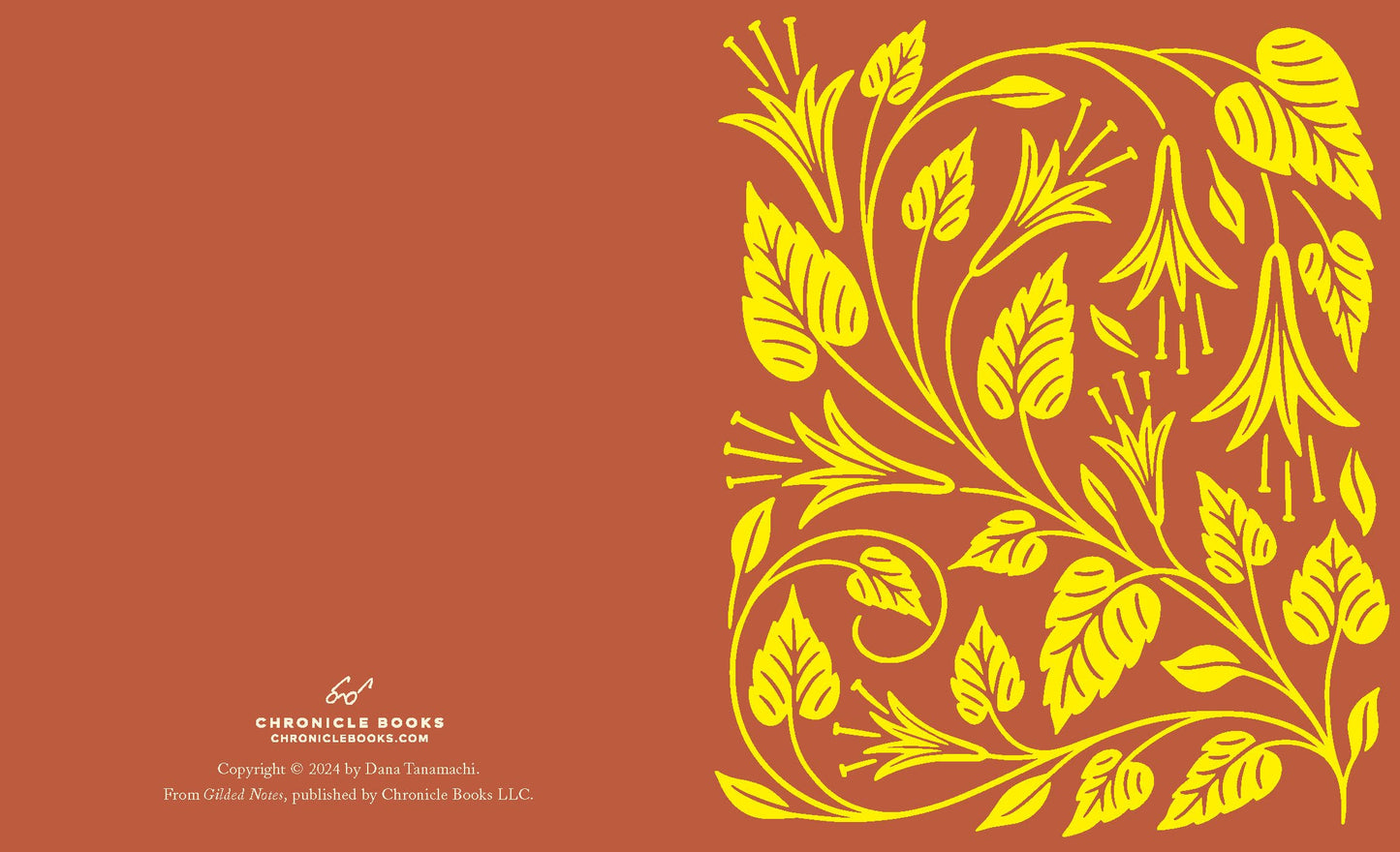 Gilded Notes Notecards