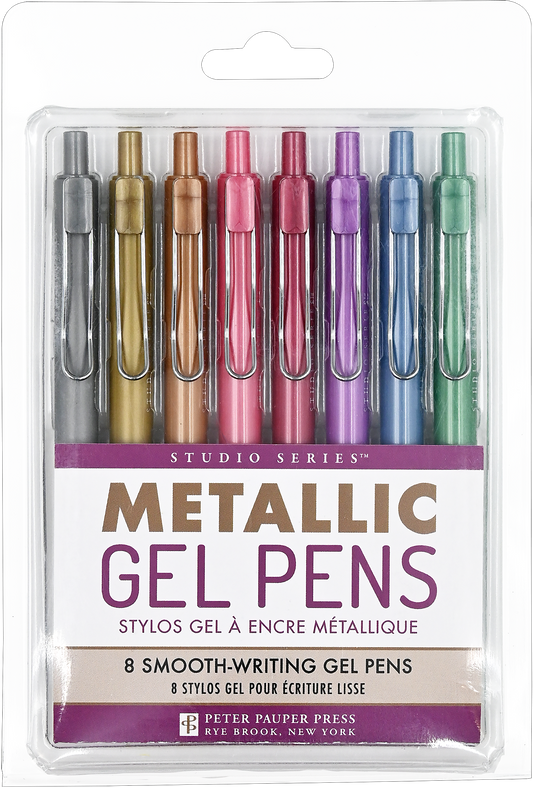 Peter Pauper Press - Studio Series Metallic Gel Pens