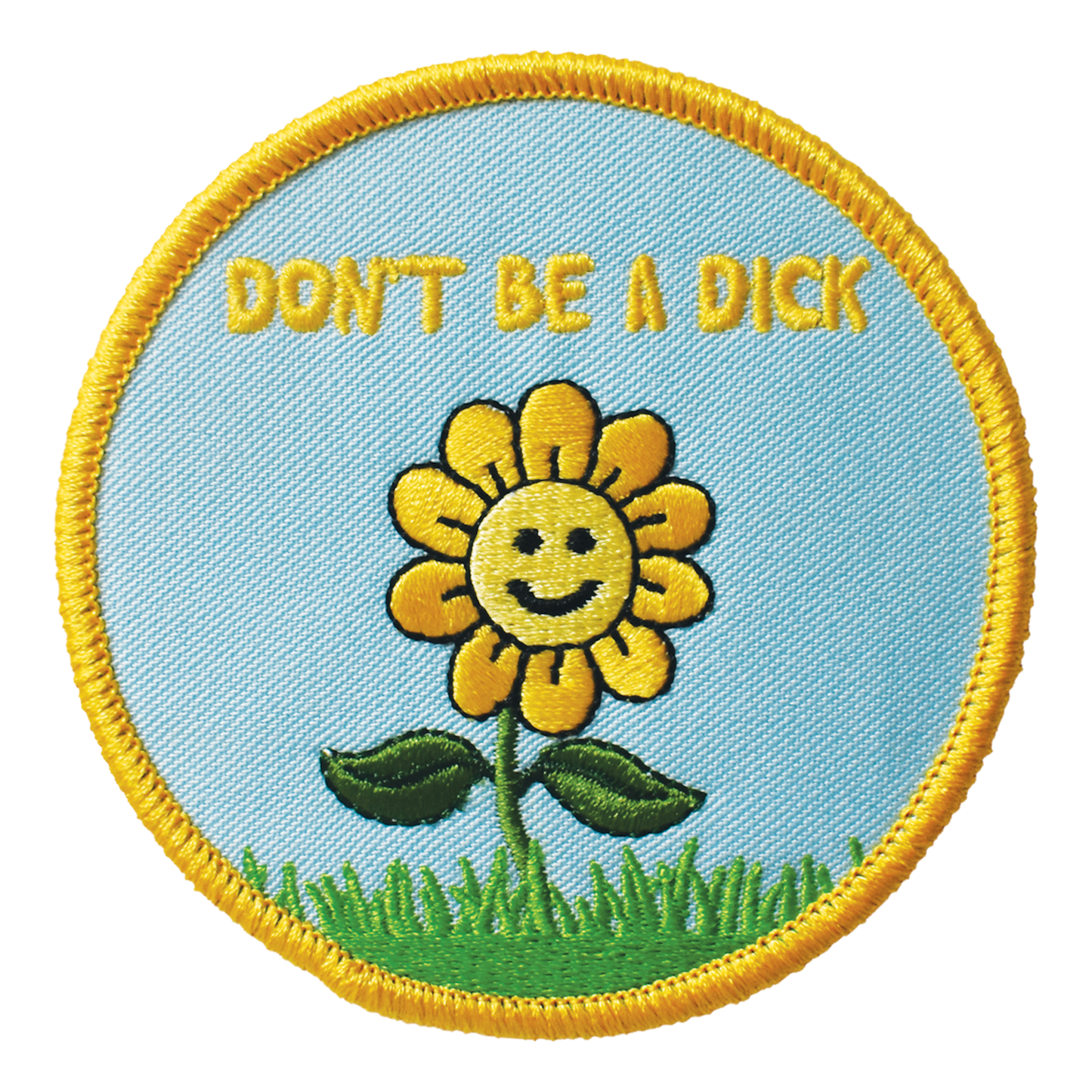 Retrograde Supply Co. - Don't Be a Dick (Iron-On Patch)
