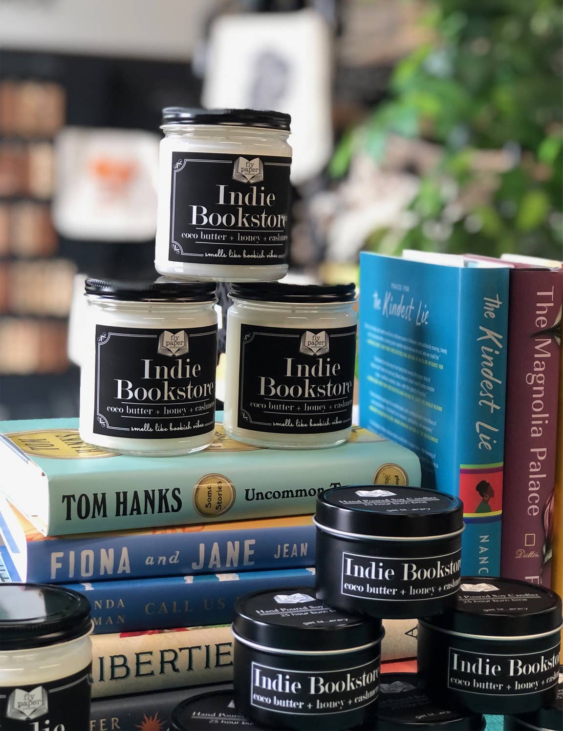 Fly Paper Products - Indie Bookstore 9oz Soy Candle Contest Winner