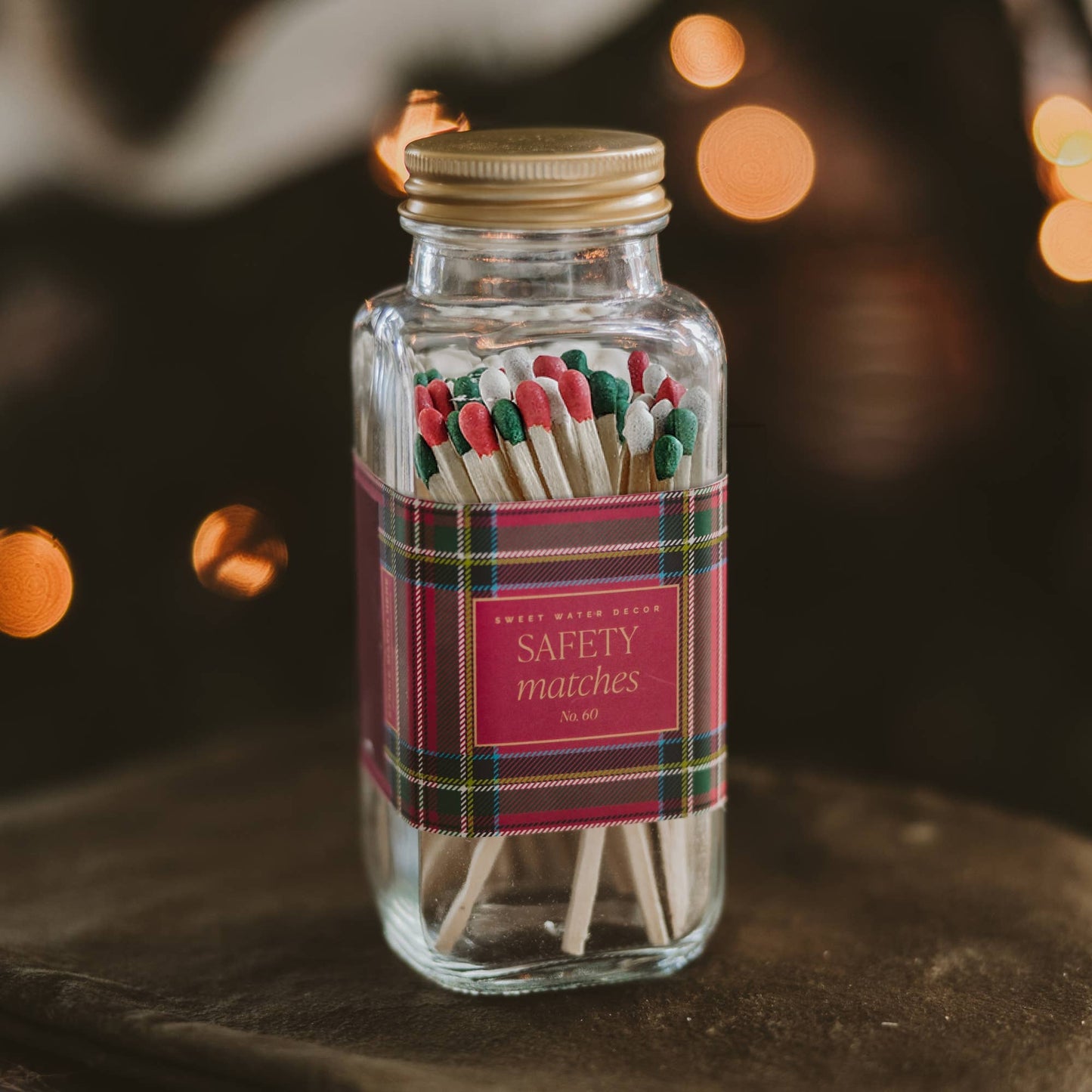 Sweet Water Decor - *NEW* Holiday Safety Matches - 60 Count, Christmas Decor