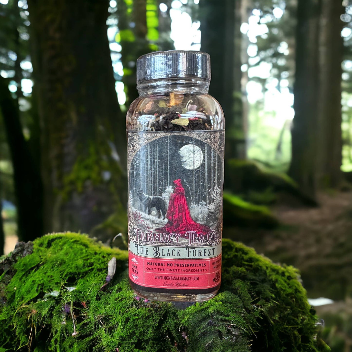 Montana Farmacy - Deep in the Black Forest Vintage Victorian Dark Academia Tea