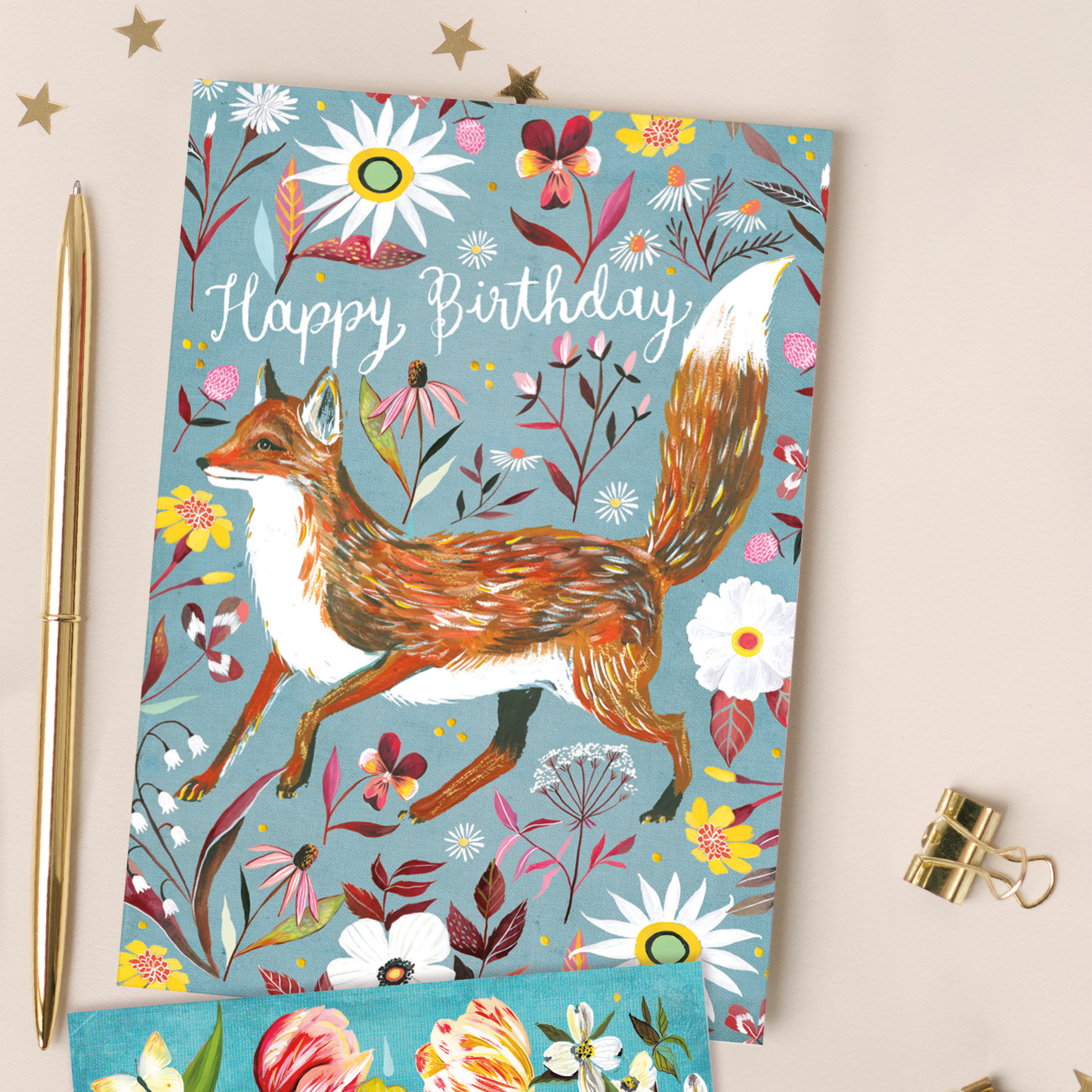 Biely & Shoaf - Foxy Birthday Card