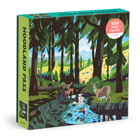 Woodland Pass 500 Piece Puzzle - Chronicle Books