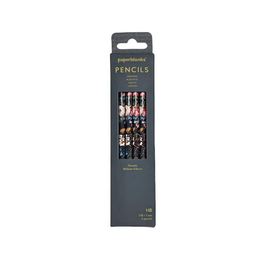 Paperblanks Floralia 4-Pack Pencils