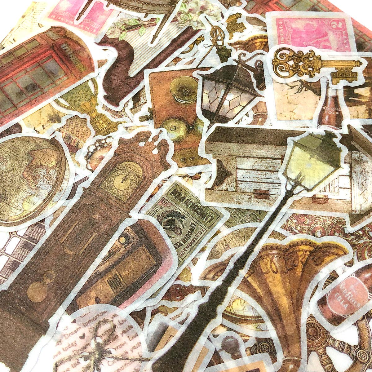 Wrapables.com - Wrapables Decorative Scrapbooking Washi Stickers, (60 pcs): Butterflies