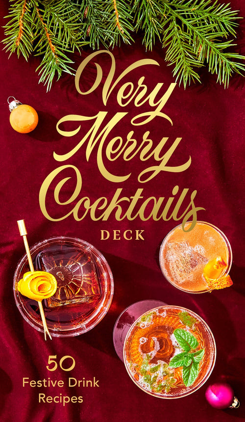 Very Merry Cocktails Deck - 50 Festive Drink Recipies