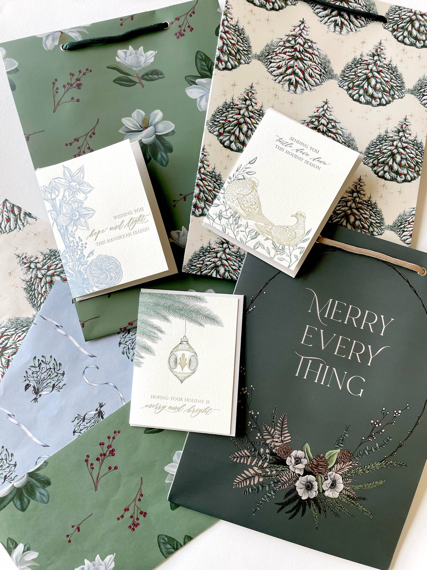 Holiday Forest Wrapping Paper 