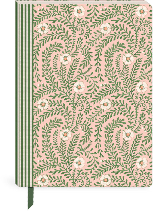 Lady Jayne - Pink Floral Softcover Journal