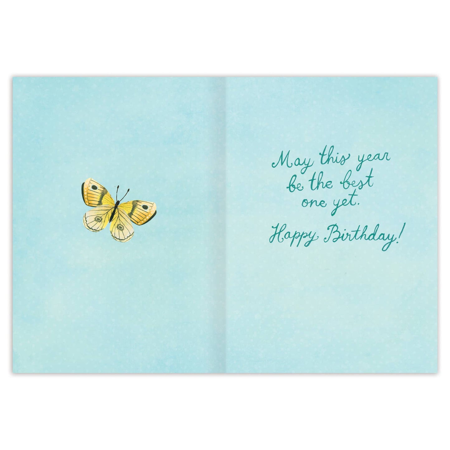Biely & Shoaf - A Year of Wishes Book Stack Birthday Card