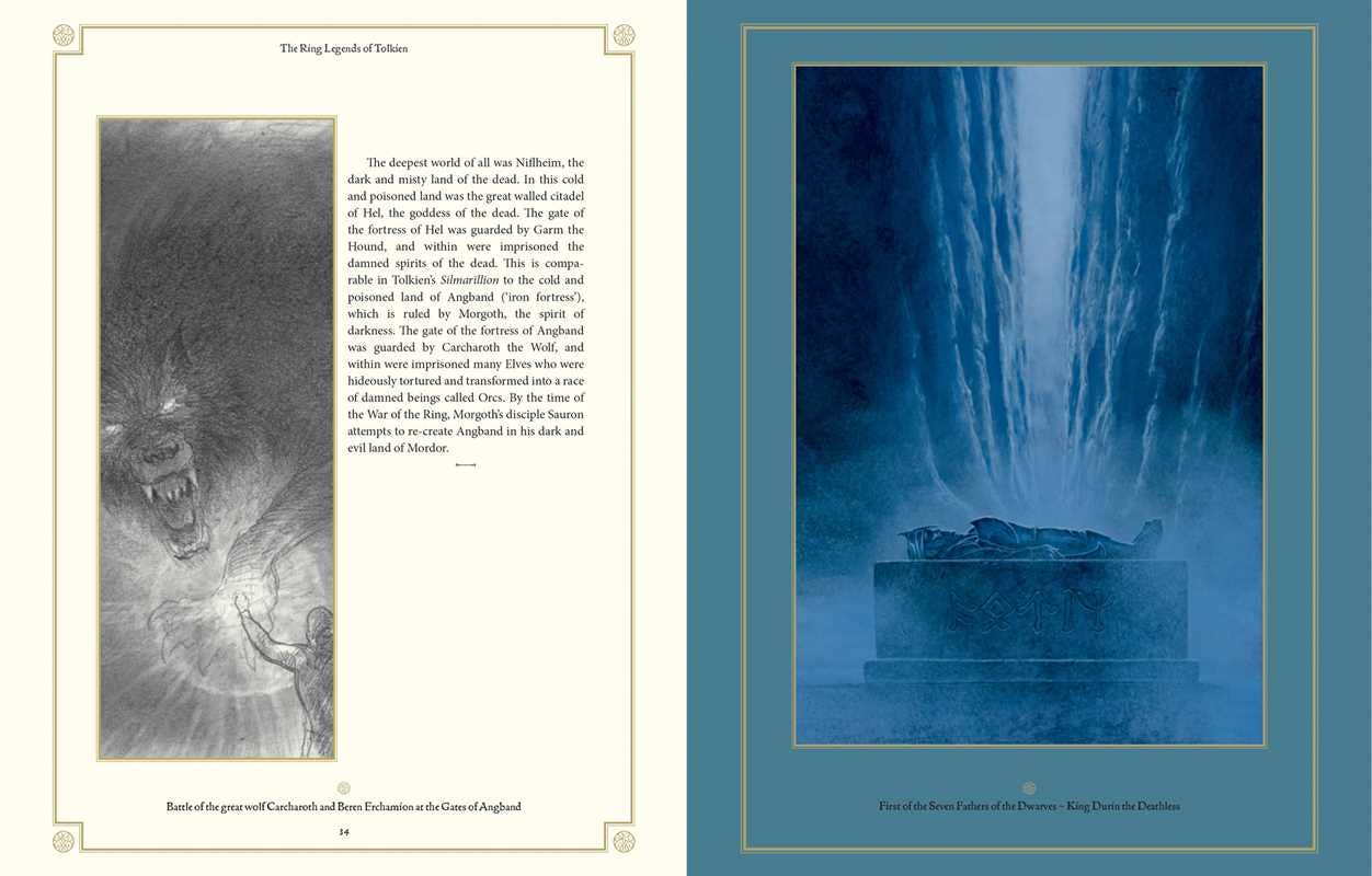 Ring Legends of Tolkien Deluxe Edition by David Day: Hardcover; 256 pages / English