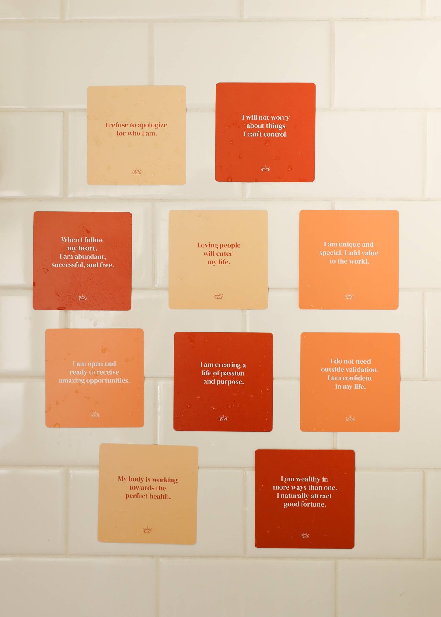 JaxKelly - Shower Affirmation™ Cards - Positivity