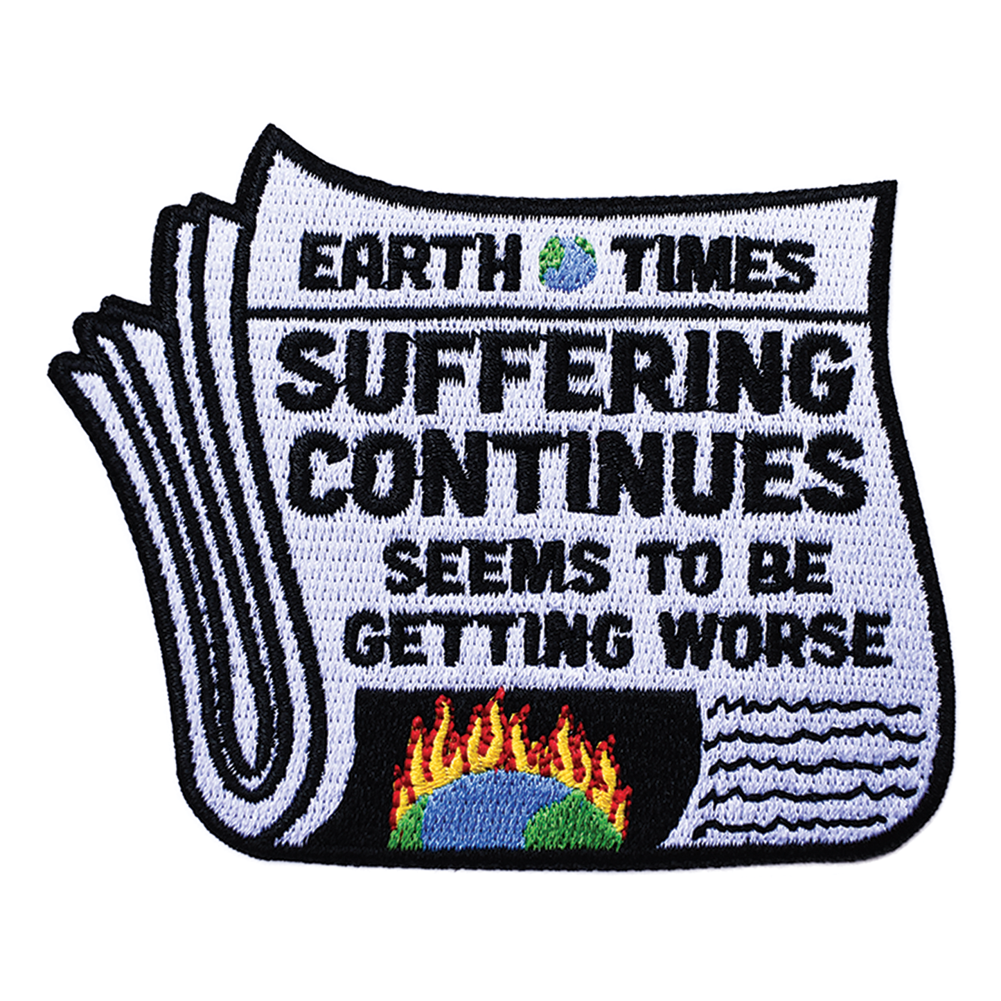 Retrograde Supply Co. - Suffering Continues (Iron-On Patch)