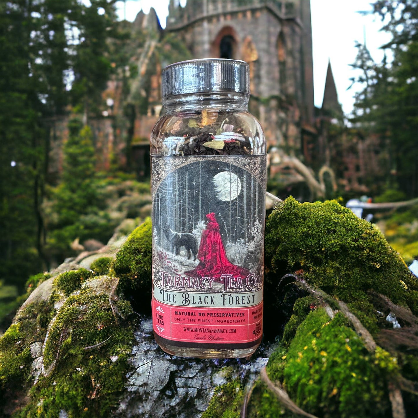 Montana Farmacy - Deep in the Black Forest Vintage Victorian Dark Academia Tea