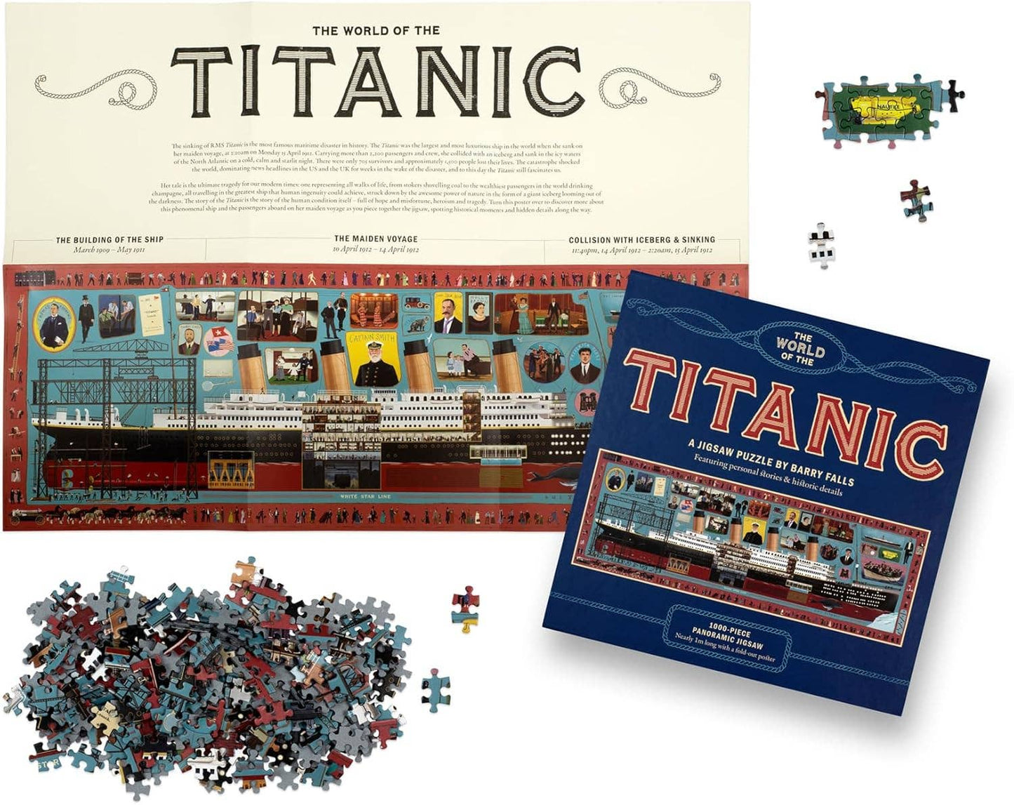 The World of the Titanic 1000 Piece Puzzle