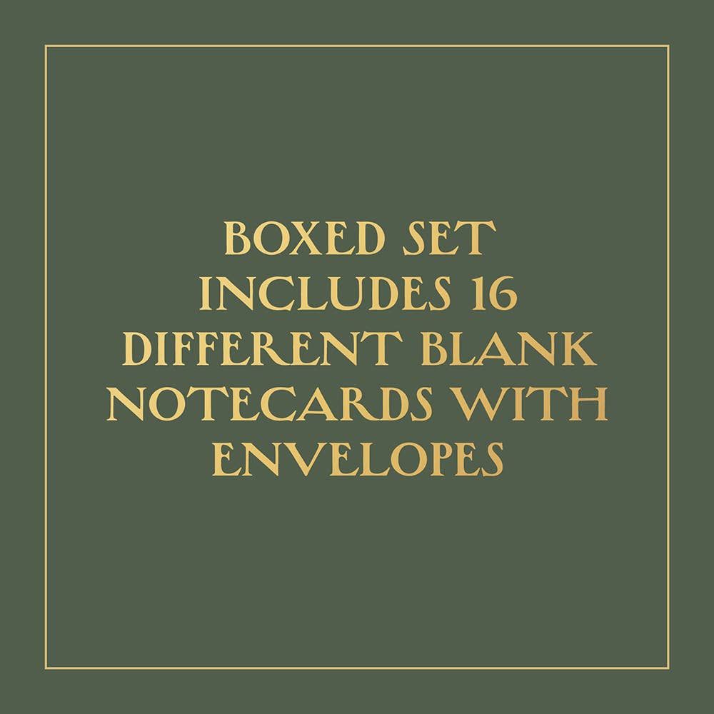Gilded Notes Notecards