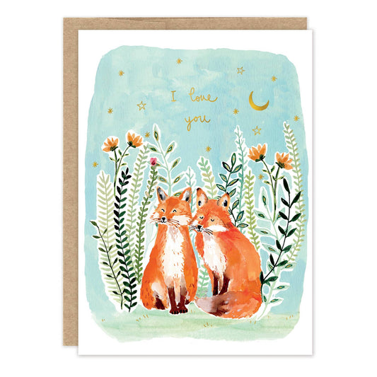 Biely & Shoaf - Foxes Anniversary Card