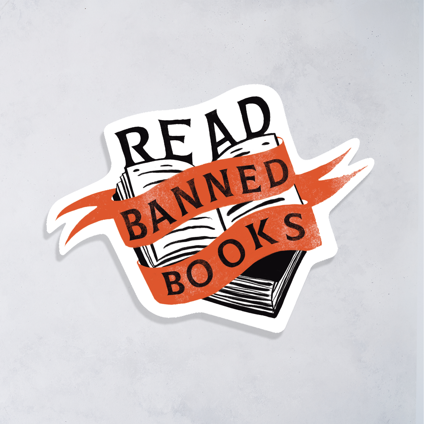 Read Banned Books sticker