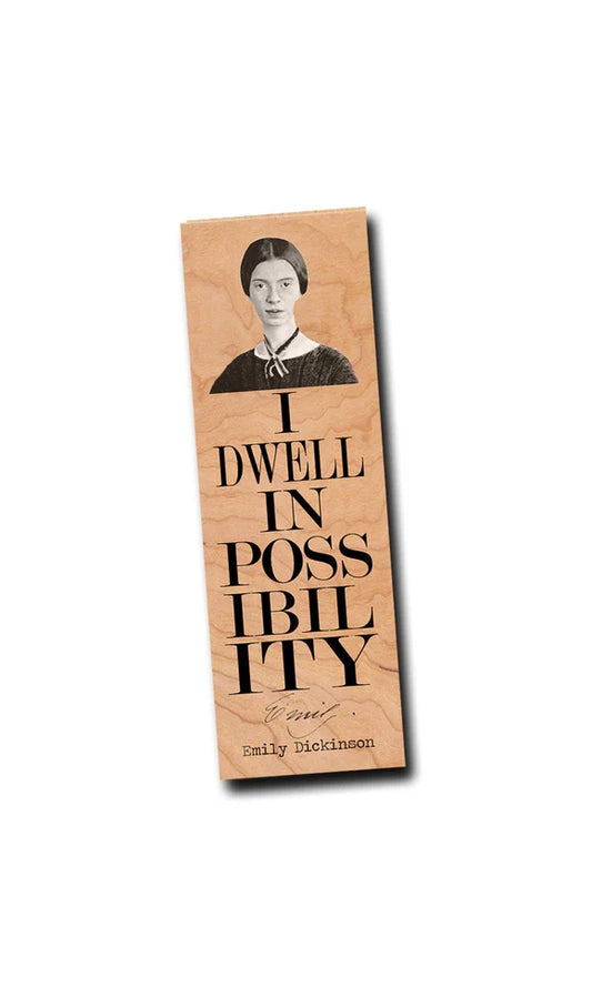 Fly Paper Products - Emily Dickinson "Dwell in Possibility" Bookmark