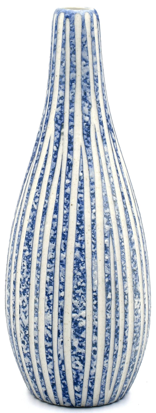 Art Floral Trading LLC - 036W16BLUE MODO MINI - WO 16 BLUE Porcelain bud vase