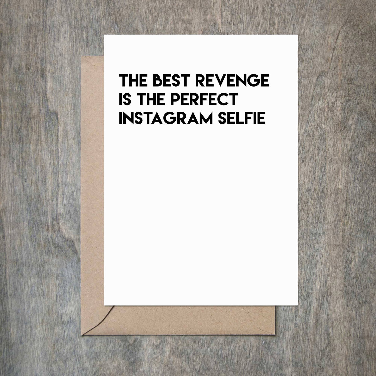 Crimson and Clover Studio - Best Revenge Instagram Selfie -  - Stomping Grounds
