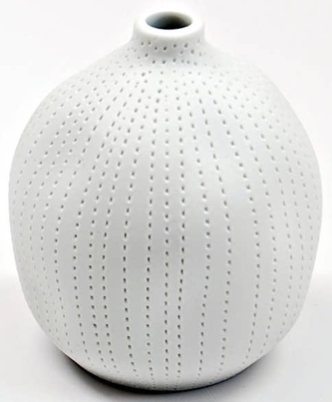 Art Floral Trading LLC - 1415WH13 GUGU SAG S - WH 13 Porcelain bud vase