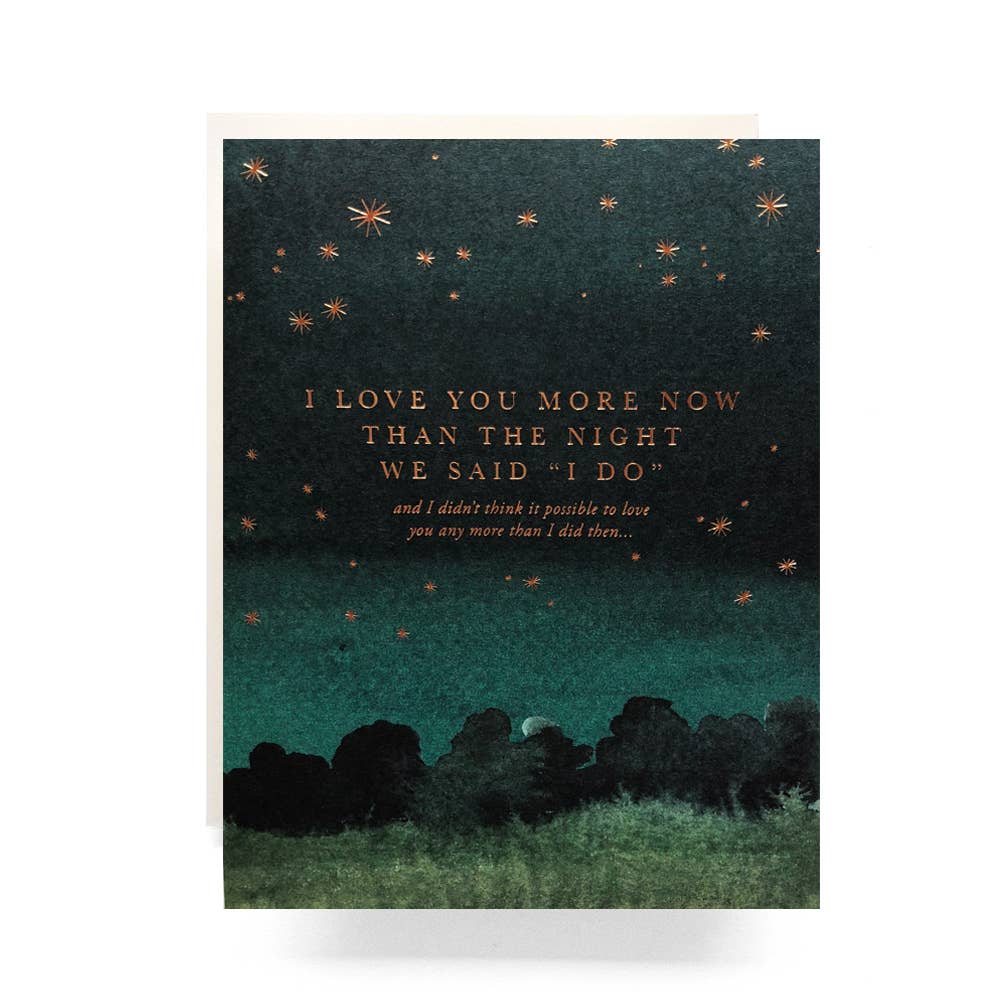 Antiquaria - The Night We Said "I Do" Greeting Card
