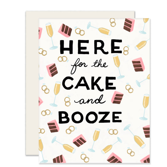 Slightly Stationery - Cake & Booze