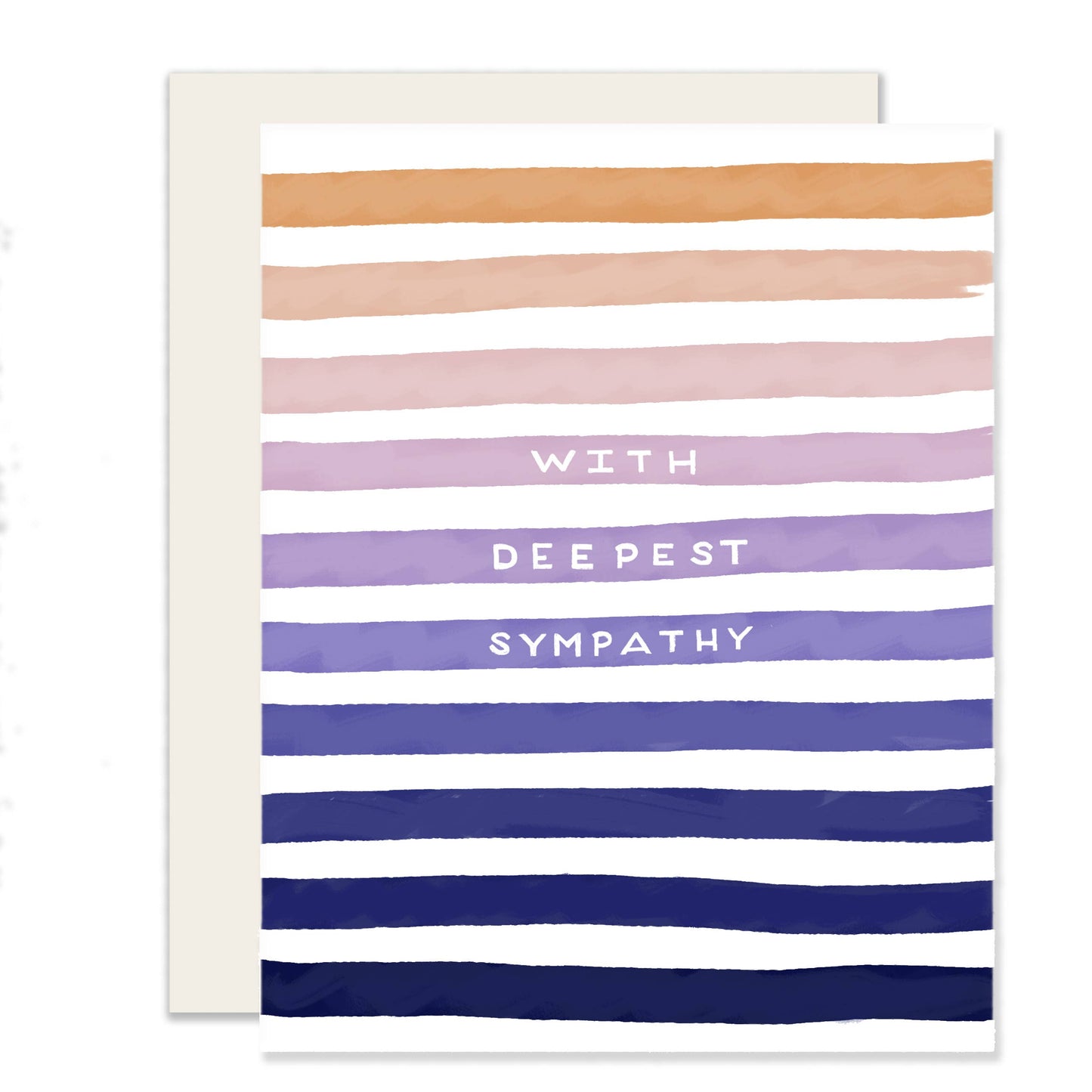 Slightly Stationery - Sympathy Stripes
