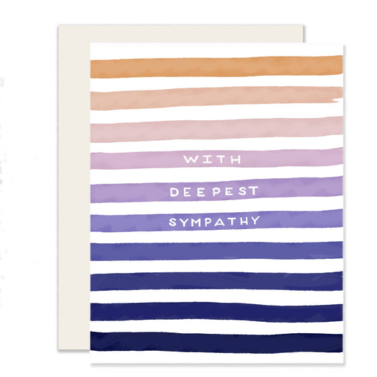Slightly Stationery - Sympathy Stripes