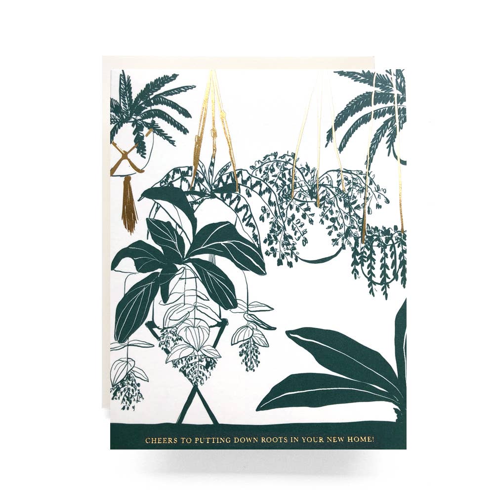 Antiquaria - Houseplant Housewarming Card