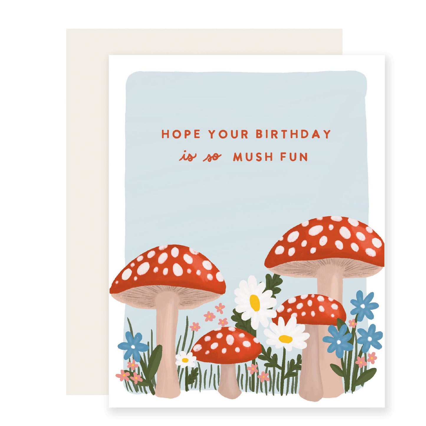 Slightly Stationery - Mushroom Birthday | Mushroom Birthday Card