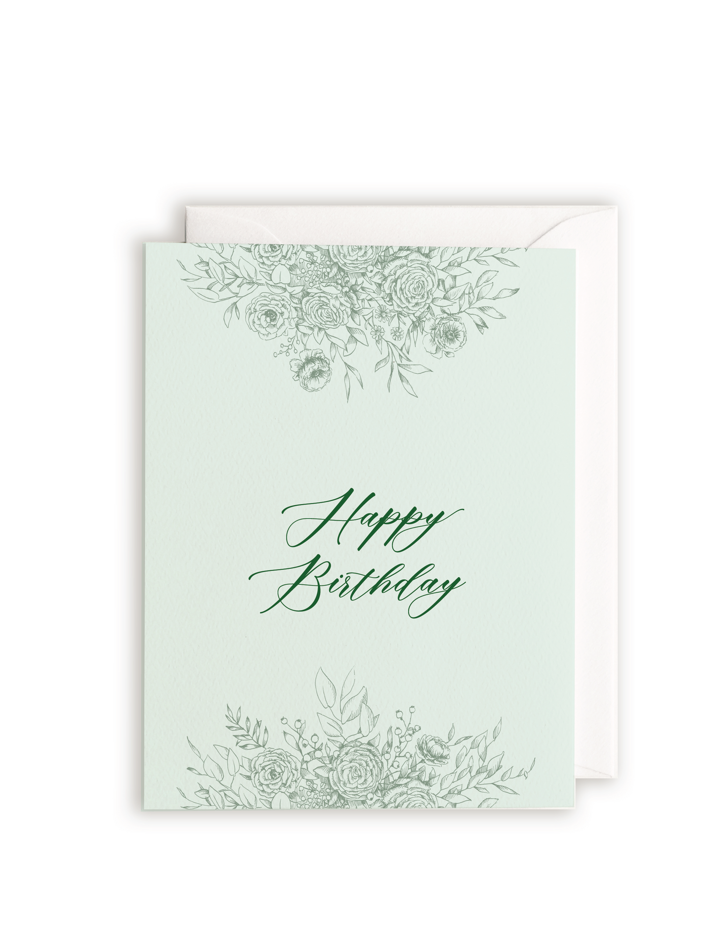 Happy Birthday Letterpress Greeting Card - Rust Belt Love Paperie
