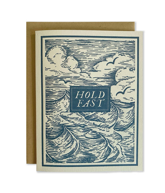 The Wild Wander - Hold Fast Encouragement Greeting Card