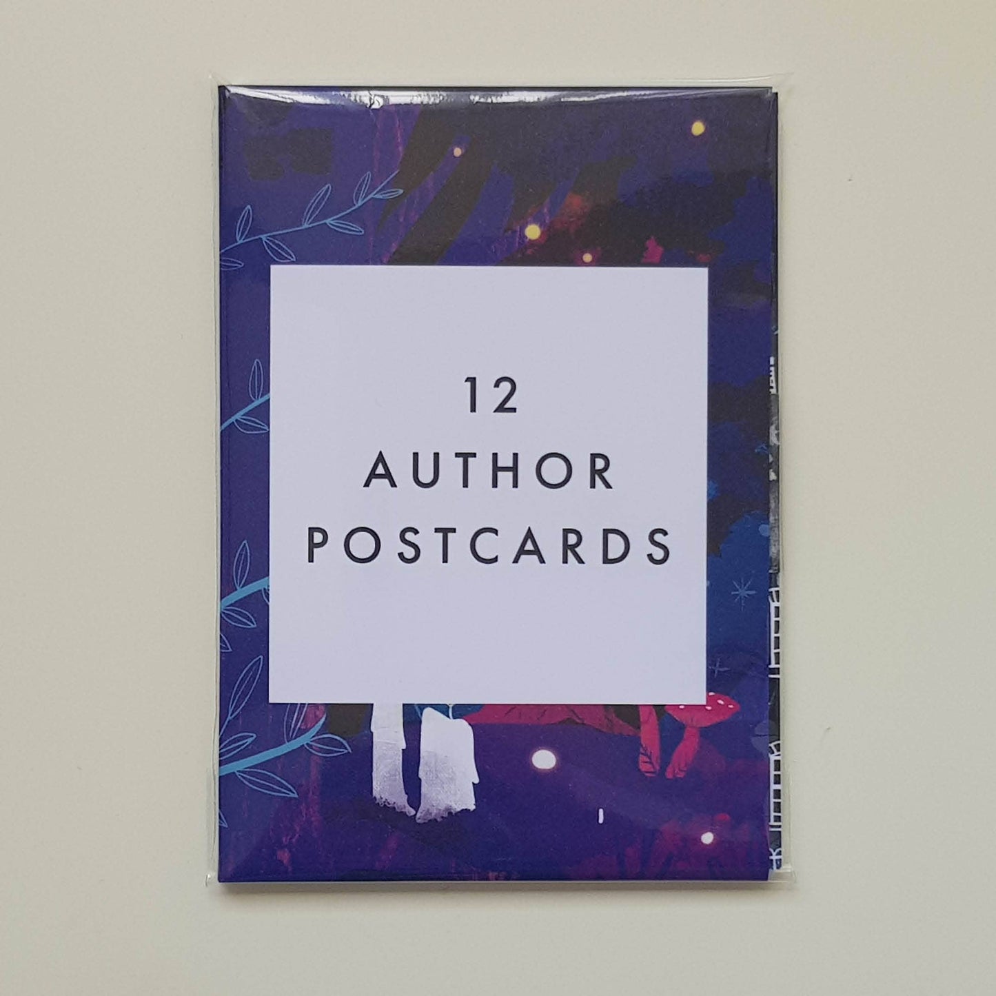 Bookishly - Set of Twelve Author Stat Postcards