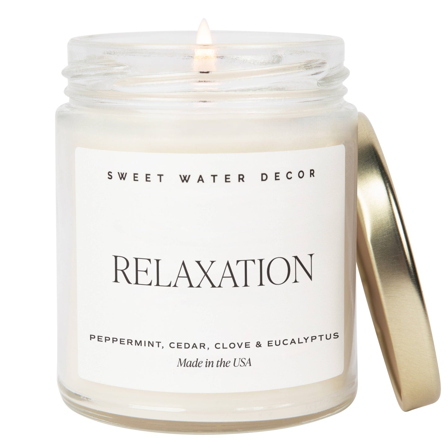 Sweet Water Decor - Relaxation 9 oz Soy Candle - Home Decor & Gifts