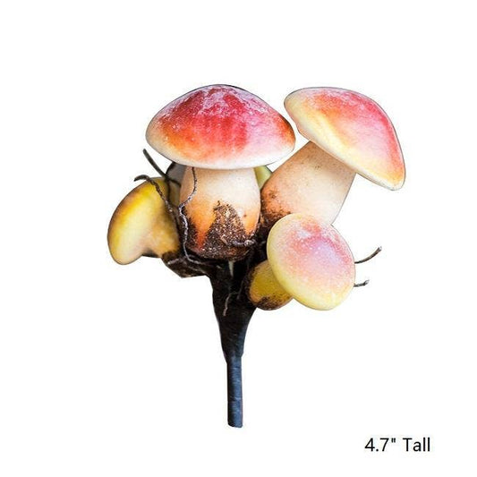 Rustic Reach - Artificial Veggie Mushroom 4.7" Tall